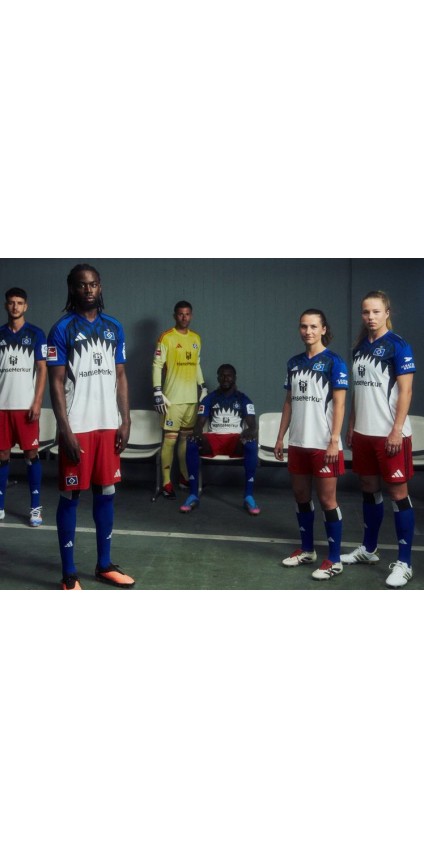 Hamburger SV Herren-Heimtrikot 2025/26 – Der Dino ist zurück!