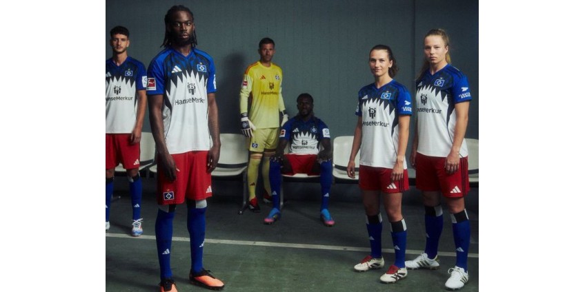 Hamburger SV Herren-Heimtrikot 2025/26 – Der Dino ist zurück!