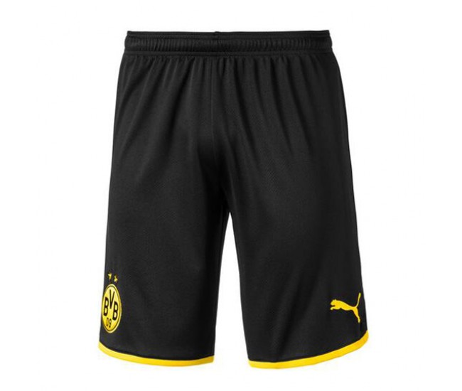 Borussia Dortmund Home Black Shorts 2019-20