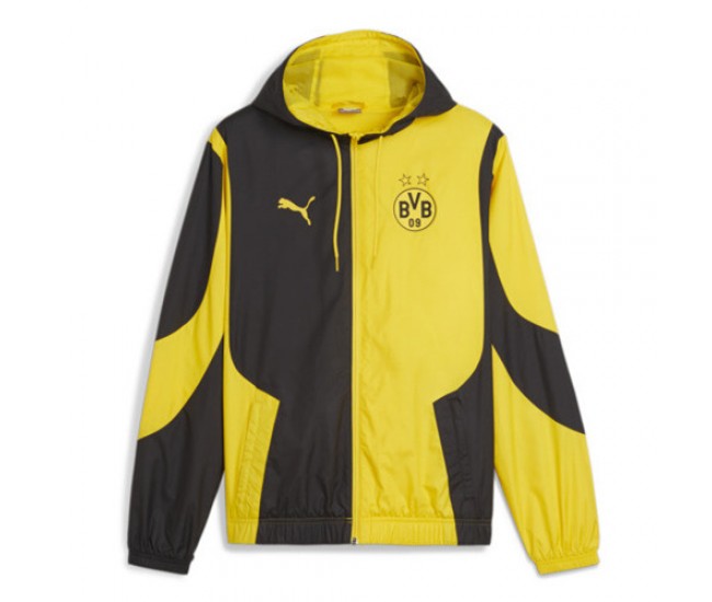 Borussia Dortmund Herren Pre-Match Windbreaker 24-25