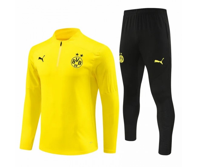 BVB Borussia Dortmund Gelber technischer Trainingsanzug für Herren 2024-25
