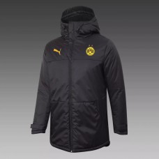 BVB Borussia Dortmund Trainingswinterjacke Schwarz 2020-21