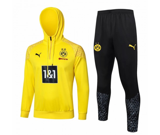 Borussia Dortmund Hoodie Training Fußball-Trainingsanzug 23-24