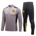 BVB Borussia Dortmund Technischer Trainingsanzug 2021-22, Grau