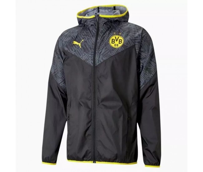 BvB Borussia Dortmund Windjacke Schwarz 2021 2022