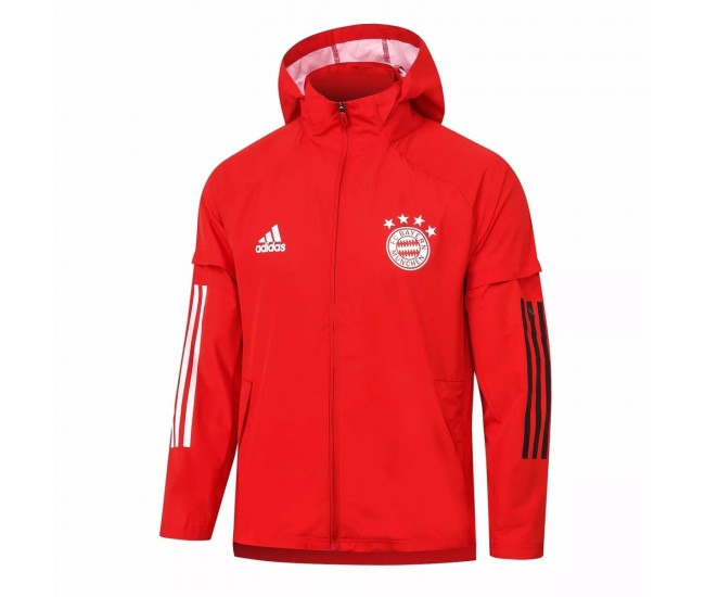 FC Bayern Training Präsentationsjacke Rot