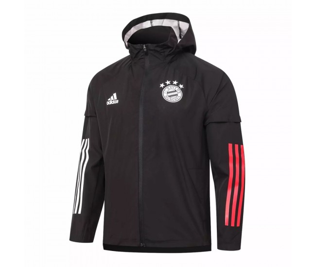 FC Bayern Training Präsentationsjacke Schwarz
