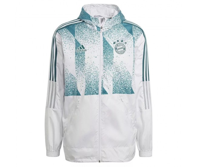 FC Bayern Lifestyle 3-Streifen Windbreaker 2021