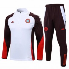 Weißer technischer Trainingsanzug für Herren von Bayern München Fußball 2024–25
