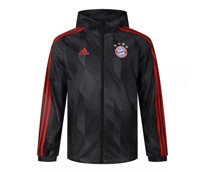 FC Bayern Trainingspräsentation Hoodie Jacke 2021