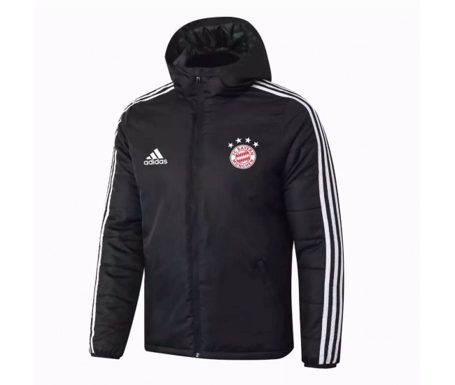 FC Bayern Allwetterjacke Schwarz