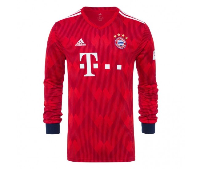 FC Bayern Shirt Home Long sleeve 18/19