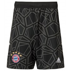 FC Bayern Schwarze Torwartshorts 2022-23 für Herren