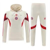 Bayern München Herren Trainingssweatshirt mit Kapuze, Fußball-Trainingsanzug 2024–25