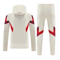 Bayern München Herren Trainingssweatshirt mit Kapuze, Fußball-Trainingsanzug 2024–25