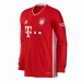 Bayern Munich Home Long Sleeve Shirt 2020 2021