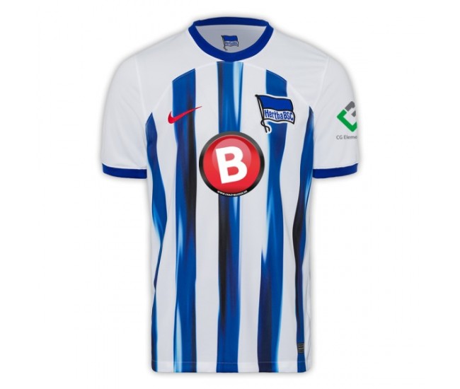 Hertha Bsc Heimtrikot für Herren 2023-24