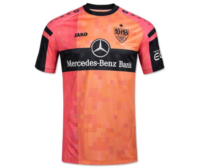 VfB Stuttgart Herren Orange Torwarttrikot 2022-23