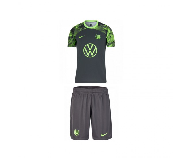 VfL Wolfsburg Kinder Auswärts Kit 23-24