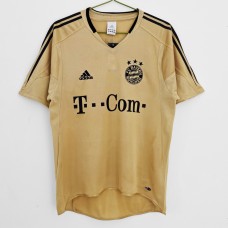 Bayern München Herren Auswärts-Retro-Fußballtrikot 2004