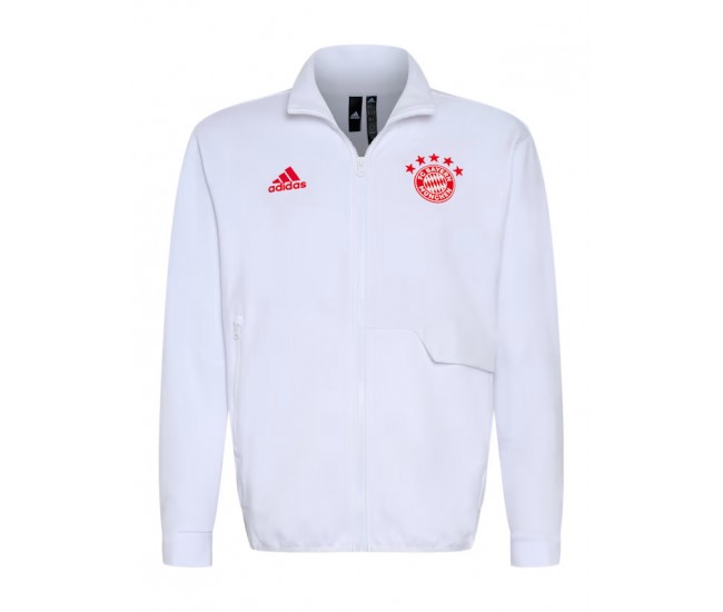 FC Bayern Herren-Fußballjacke mit Hymne 2023
