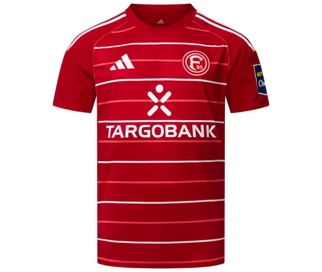Fortuna Düsseldorf Herren Heimtrikot 25-26