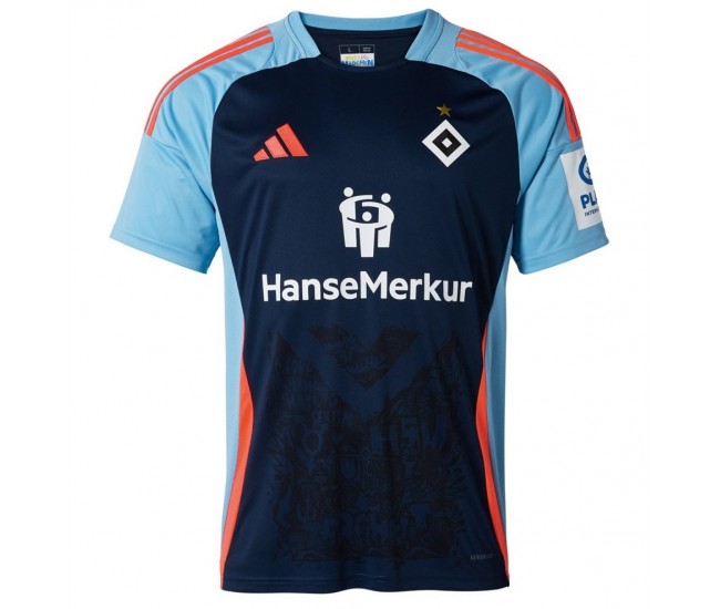 Hamburger SV Herren Pre Match Spezialtrikot 24-25