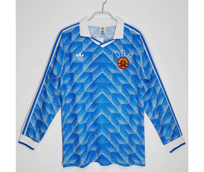 Deutschland Langarm-Retro-Heimtrikot 1988