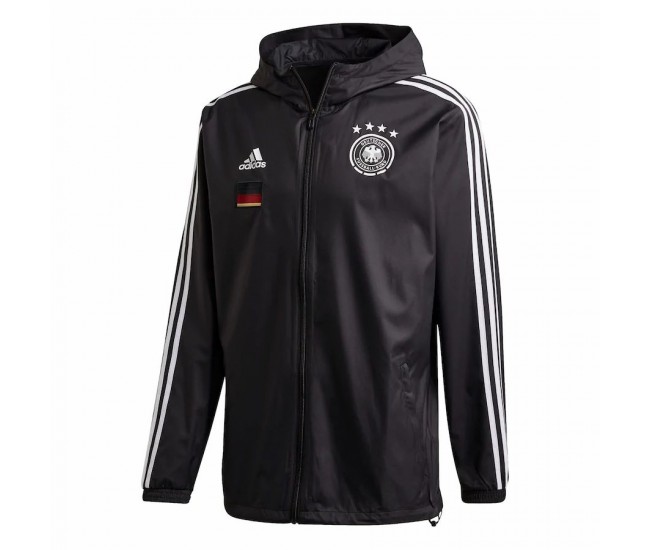 Deutschland 3 Streifen Windjacke Schwarz 2020 2021