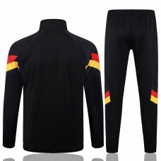 Deutschland Herren Schwarzer Trainings-Präsentations-Fußball-Trainingsanzug 2024-25