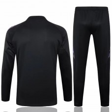 Deutschland Herren Schwarzer Technischer Trainingsanzug Fußball 2024-25