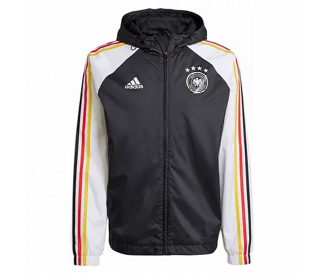Deutschland DNA Schwarze Windjacke 23-24