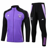 Lilafarbener Trainings- und Präsentationsanzug für Deutschland-Fußballmannschaft 2024–25