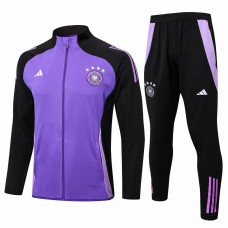 Lilafarbener Trainings- und Präsentationsanzug für Deutschland-Fußballmannschaft 2024–25