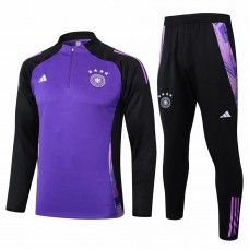 Lilafarbener technischer Trainingsanzug für Deutschland-Fußballmannschaft für Herren 2024–25