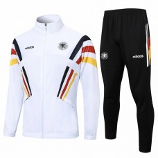 Weißer Trainingsanzug für Deutschland-Fußballteam 2024–25 für Herren